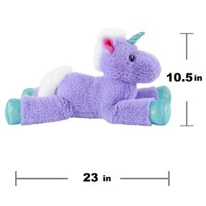 NWT Holiday Time 20” Purple Unicorn Plush. Great gift for the holiday. Sold out!